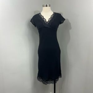 Hugo‎ Buscati Black Lace Dress